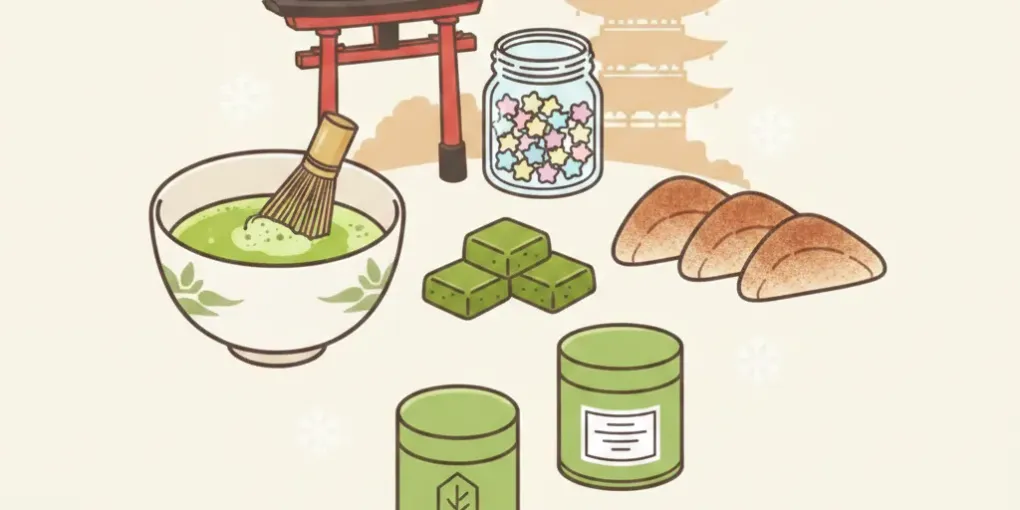 Illustration for Kyoto Snacks 101: 5 Matcha-Country Treats You Can Order in the US